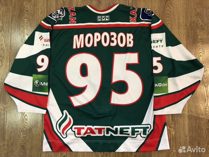 Джерси оригинал А.Морозов с автографом 10/11