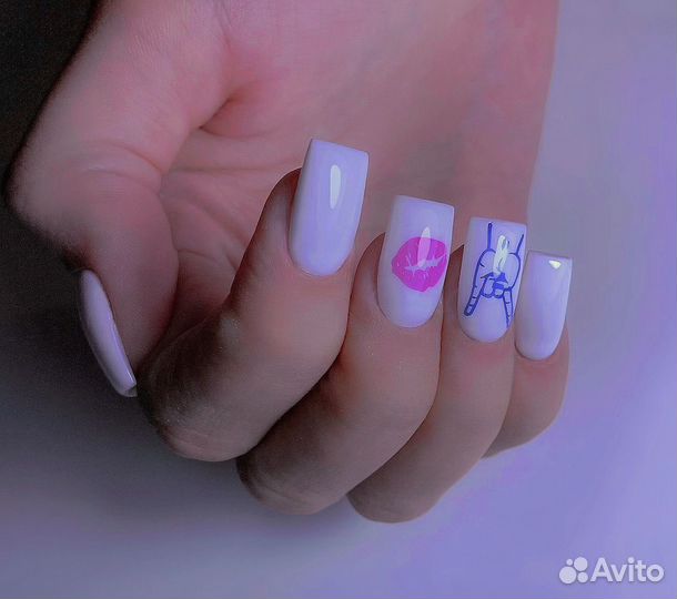 Маникюр/наращивание /дизайн/педикюр/Брови