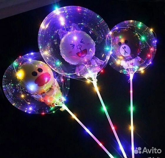 Светящиеся шары вертолётики игрушки оптом 234