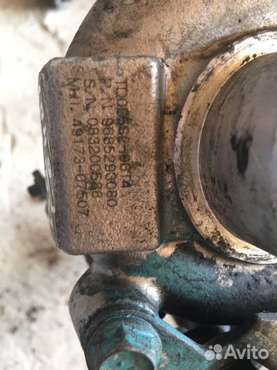 Турбина ситроен берлинго b9 new 2010 1.6 hdi