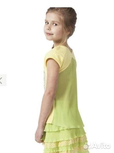 Футболка новая р 104 shoupette с юбкой