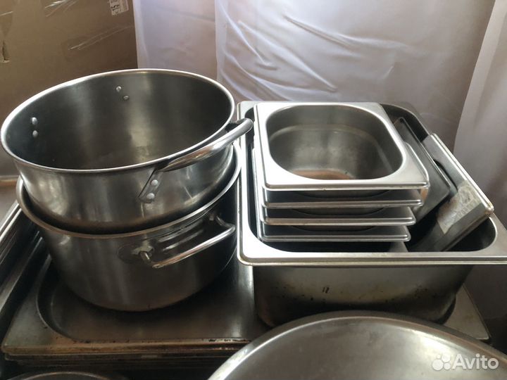 Посуда из нержавейки бу