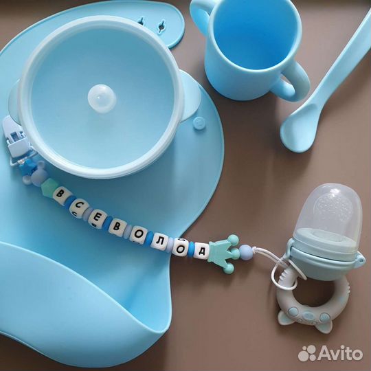 Набор посуды из силикона