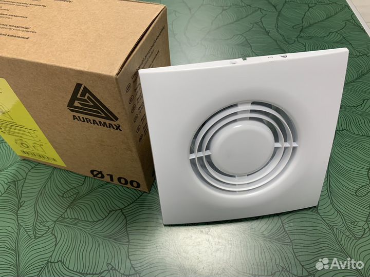 Вентилятор вытяжной канальный осевой D100