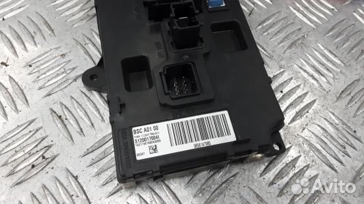 Блок комфорта peugeot 407 (SML12M301)