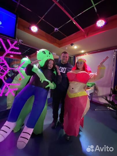 Надувноуй костюм в аренду на любой рост и размер