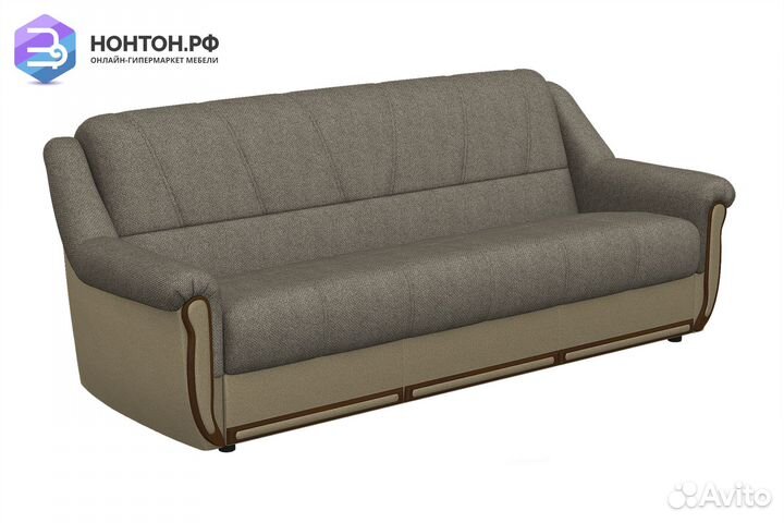 Диван книжка Вега-1 коричневый