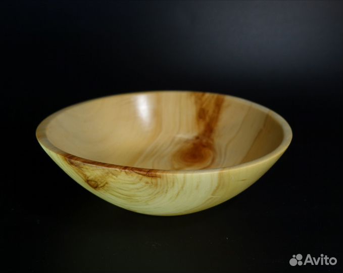 Тарелка деревянная