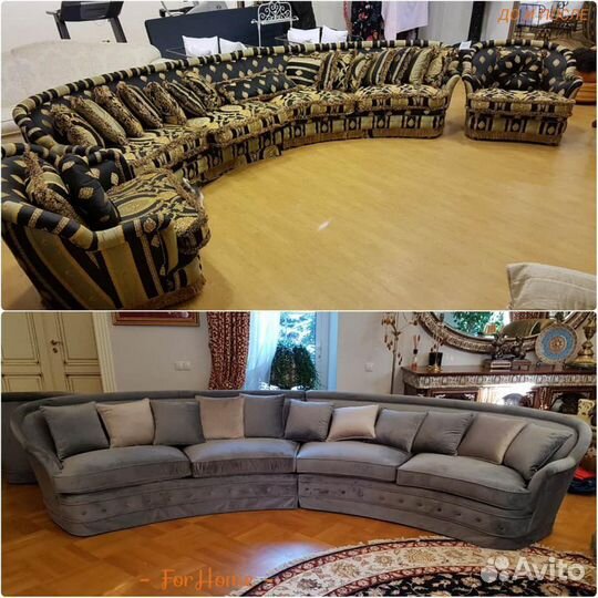 Перетяжка, обивка и ремонт мягкой мебели