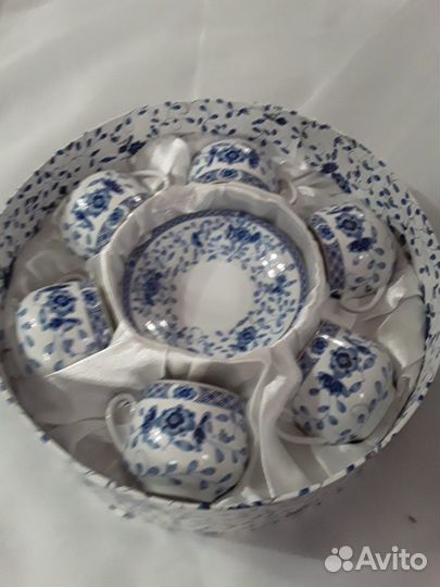 Наборы чайные, кофейные 6 персон, новые