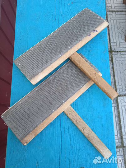 Чески для пуха, машинка для вязания