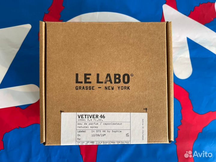 Духи унисекс Le Labo Vetiver 46 100мл