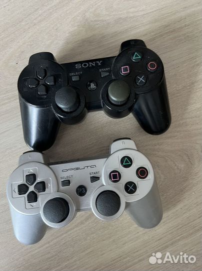 Sony PS3 на запчасти с геймпадами