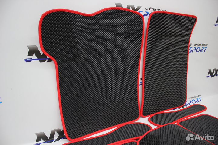 Коврики Eva с 3D лапой на Лада Приора и 2110