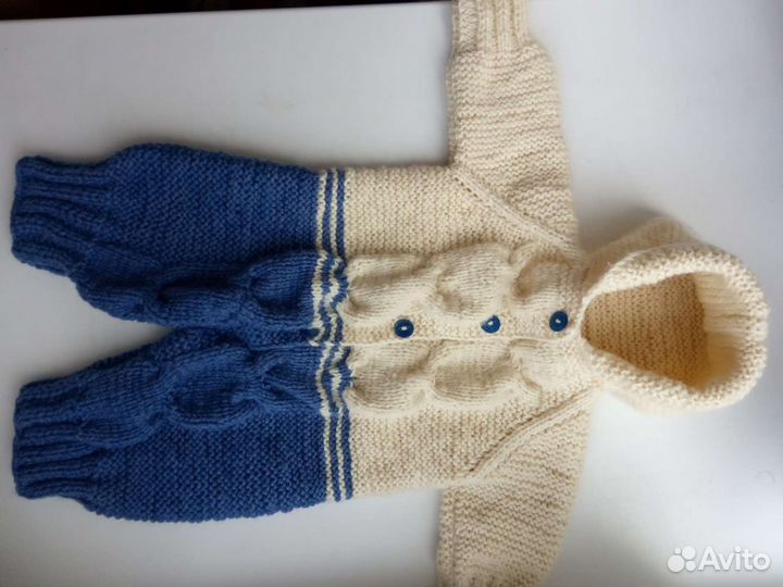 Вязаный комбинезон