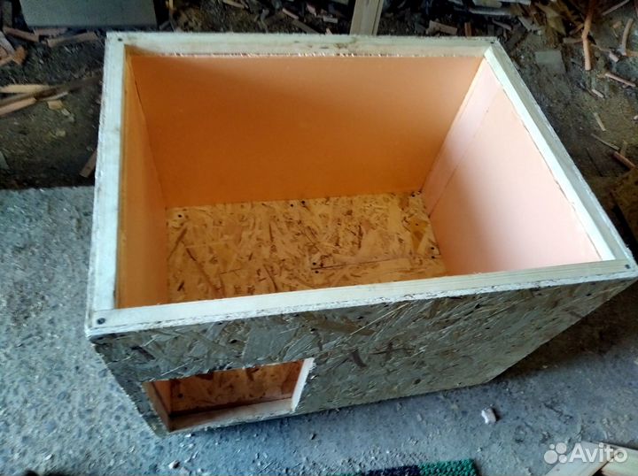 Будка для собаки утепленная