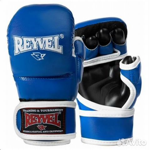 Перчатки для мма тренировочные Reyvel (синий) (M) объявление продам