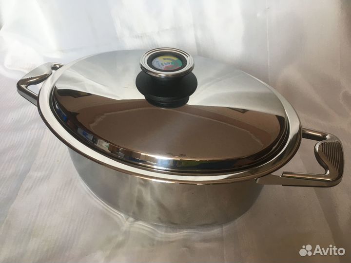 Zepter кастрюля 6 литров новая