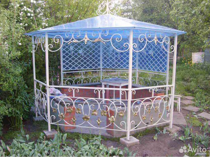 Кованая беседка для вашего участка