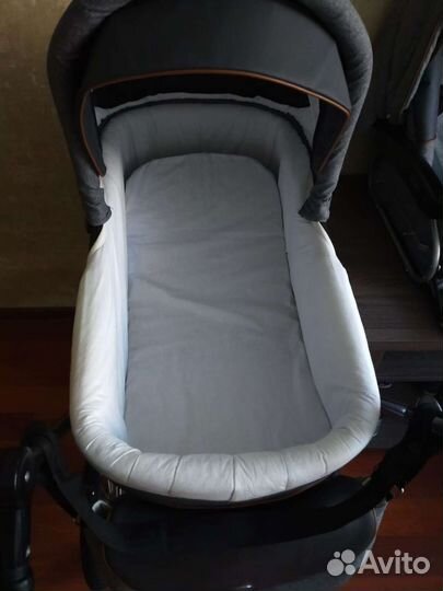 Коляска Roan, Emma Classic 2 в 1 (Titanium)