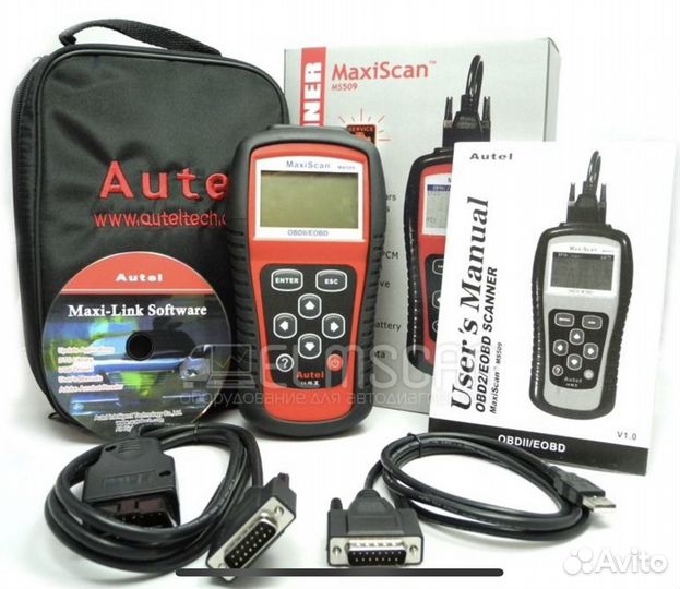 Диагностический Автосканер MaxiScan MS509