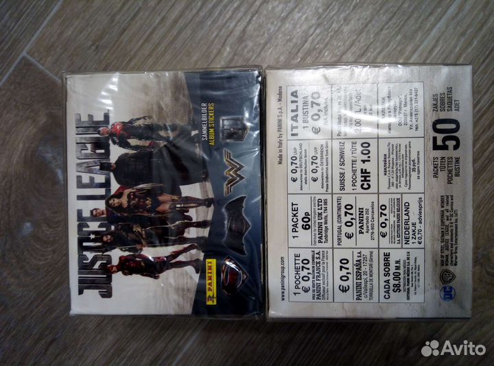 Блок наклеек Щенячий патруль и лига справедливости