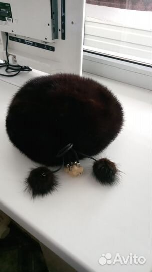 Шапка норковая женская