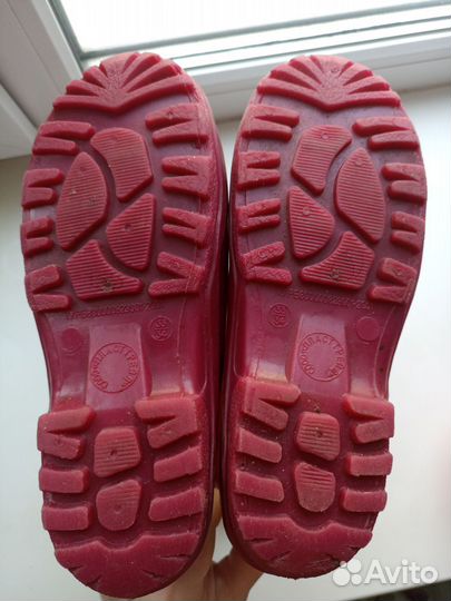 Резиновые сапоги 33-34