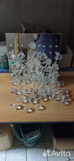 Люстра потолочная хрустальная