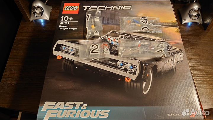 Lego Technic 42111 Dodge Charger Доминика Торетто