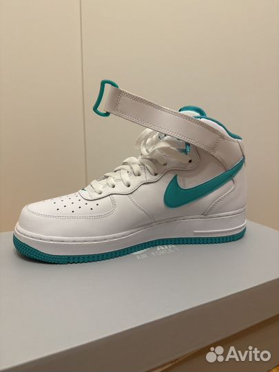 Кросовки Nike Air Force 1 white/clear jade