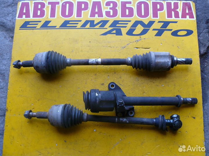 Приводные валы 1,5л для Renault Grand Scenic III