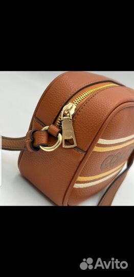 Кожаная сумка Coach