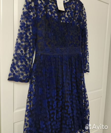 Платье в горох