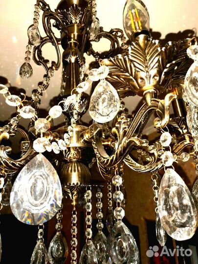 Люстра хрустальная новая/Н.Е757537/6