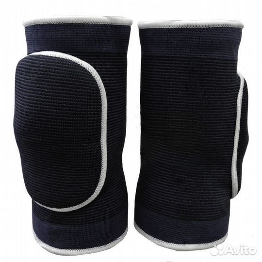 Наколенники волейбольные Черный/Белый р. L