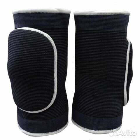 Наколенники волейбольные Черный/Белый р. L