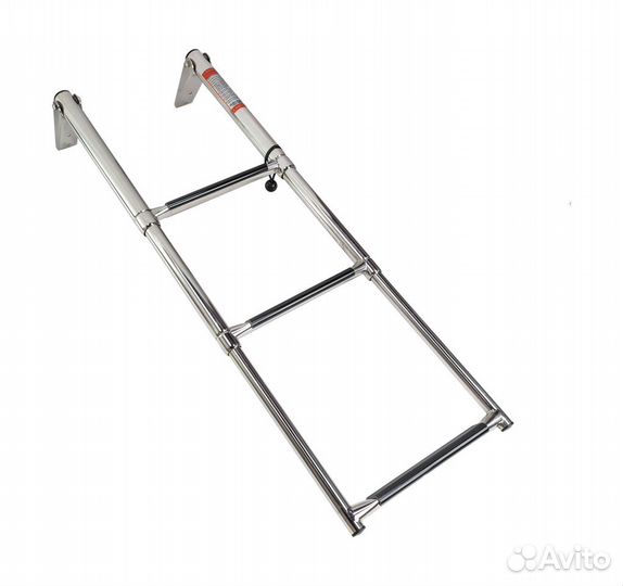 Телескопический трап 3 ступени для лодки катера