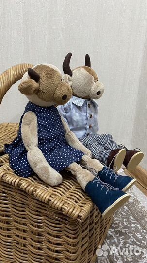 Куклы игровые ручная работа/натуральные ткани