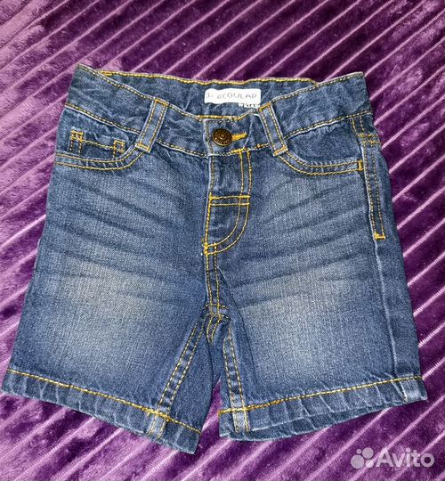 Новые джинсовые шорты Kiabi (3 года)