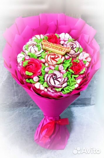 Букет из зефира