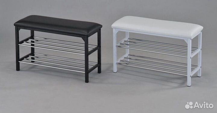 Банкетки с полкой для обуви