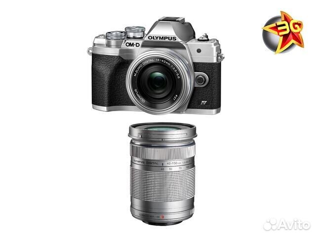 Фотоаппарат Olympus OM-D E-M10 Mark IV EZ Double Z