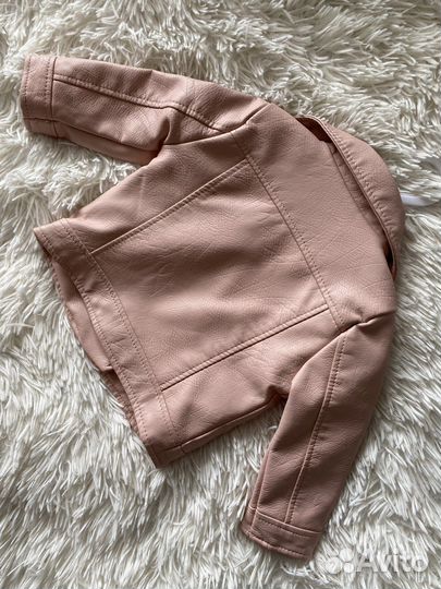 Кожанка для девочки 74