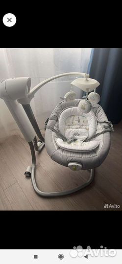 Детские электронные качели joie