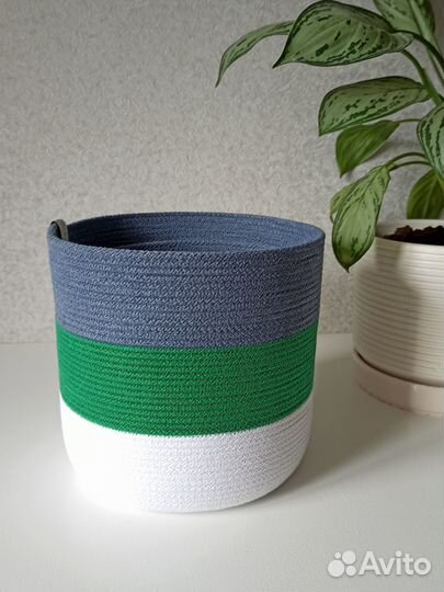 Корзина хлопковая для хранения