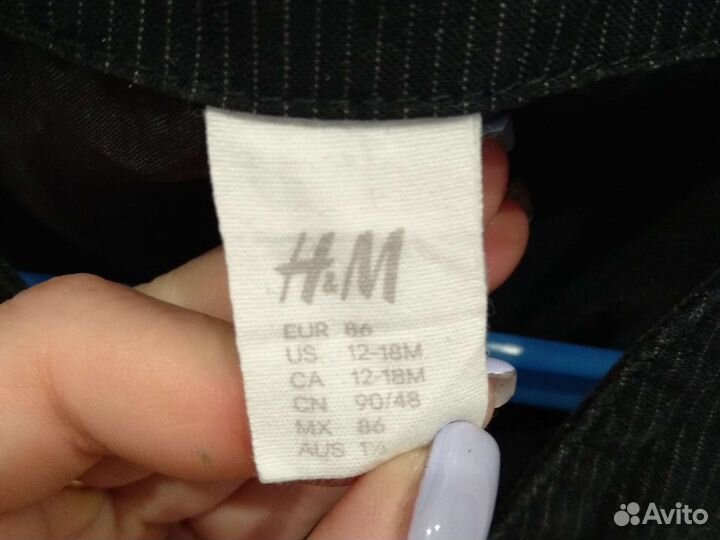 Рубашка и жилетка 86 92