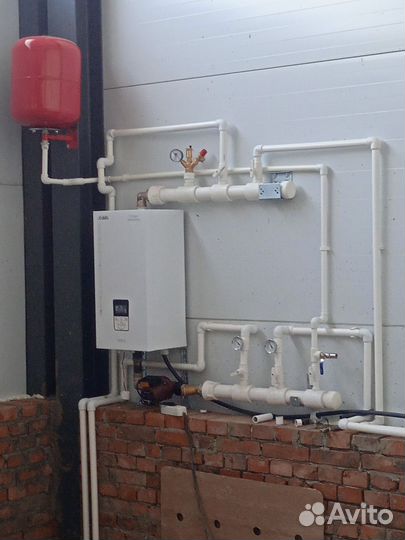 Монтаж системы отопления