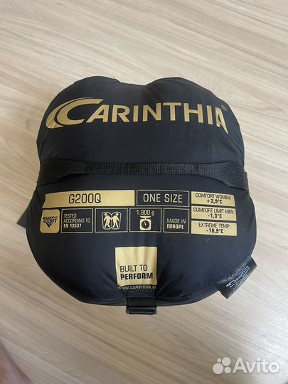Спальный мешок Carinthia G200Q