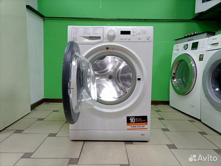 Стиральная машина узкая бу Ariston. Гарантия